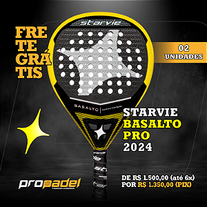 RAQUETE DE PADEL STARVIE BASALTO PRO 2024