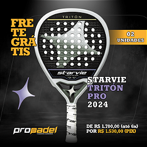 RAQUETE DE PADEL STARVIE TRITÓN PRO 2024