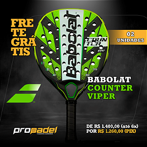 RAQUETE DE PADEL BABOLAT COUNTER VIPER 2023