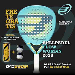 RAQUETE DE PADEL BULLPADEL FLOW WOMAN 2025 ALE SALAZAR