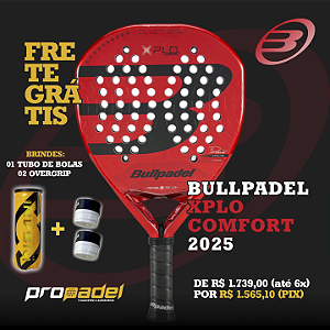 RAQUETE DE PADEL BULLPADEL XPLO COMFORT 2025