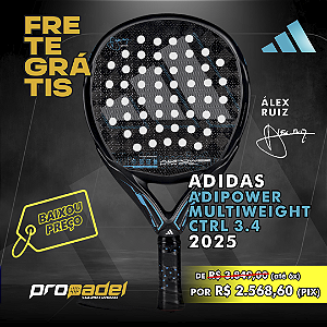 RAQUETE ADIDAS ADIPOWER MULTIWEIGHT CTRL 3.4 2025 - ÁLEX RUIZ