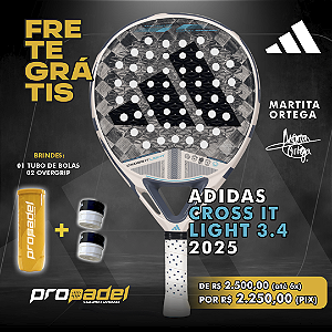 RAQUETE DE PADEL ADIDAS CROSS IT LIGHT 3.4 2025 - MARTITA ORTEGA