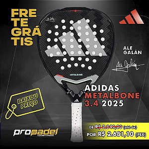 RAQUETE DE PADEL ADIDAS METALBONE 3.4 2025 - ALE GALÁN