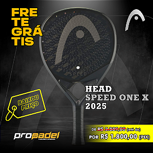 RAQUETE DE PADEL HEAD SPEED ONE X 2025