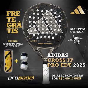 RAQUETE DE PADEL ADIDAS CROSS IT PRO EDT 2025 – MARTITA ORTEGA