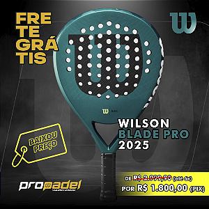 RAQUETE DE PADEL WILSON BLADE V3 2025