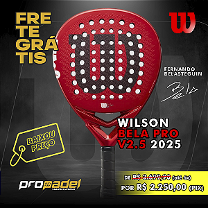 RAQUETE DE PADEL WILSON BELA PRO V2.5 2025