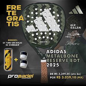 RAQUETE DE PADEL ADIDAS METALBONE RESERVE EDT - ALE GALÁN 2025