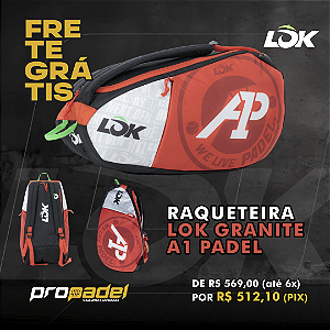 RAQUETEIRA LOK GRANITE A1 PADEL 2025