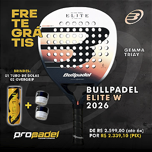 RAQUETE DE PADEL BULLPADEL ELITE W 2026 GEMMA TRIAY