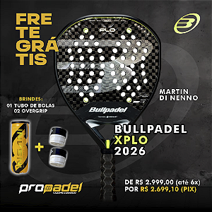 RAQUETE DE PADEL BULLPADEL XPLO 2026 MARTIN DI NENNO
