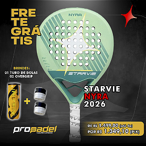 RAQUETE DE PADEL STARVIE NYRA 2026