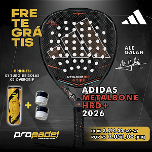 RAQUETE DE PADEL ADIDAS METALBONE HRD+ 2026 - ALE GALÁN