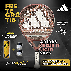 RAQUETE DE PADEL ADIDAS CROSS IT LIGHT 2026 - MARTITA ORTEGA