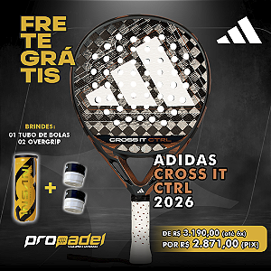 RAQUETE DE PADEL ADIDAS CROSS IT CTRL 2026