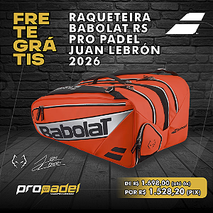 RAQUETEIRA BABOLAT RS PRO PADEL JUAN LEBRÓN 2026