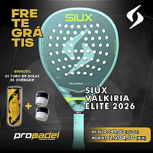 RAQUETE DE PADEL SIUX VALKIRIA ELITE 2026