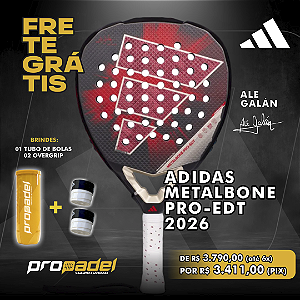 RAQUETE DE PADEL ADIDAS METALBONE PRO EDT 2026 – ALE GALÁN