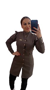 Jaleco Alyne Cinza