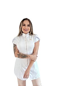 Jaleco Helena Branco