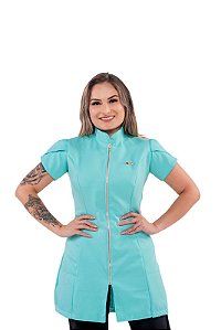 Jaleco Helena Verde Água