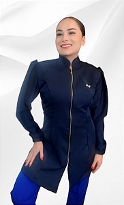 Jaleco Alana Azul Marinho