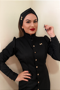 TURBANTE FAIXA PRETO
