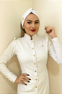 TURBANTE FAIXA BRANCO