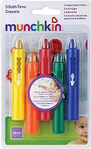 Lápis de cor de banho 5 cores - Munchkin