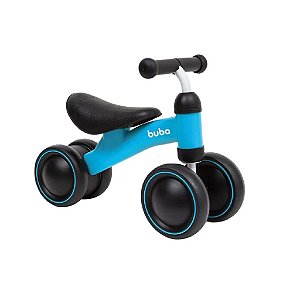 Bicicleta de Equilíbrio 4 Rodas Azul - Buba