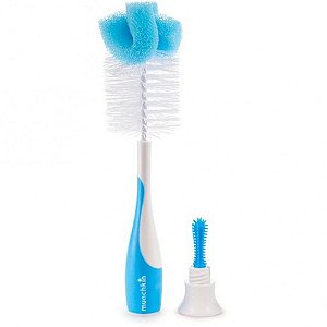 Escova de mamadeira Azul - Munchkin