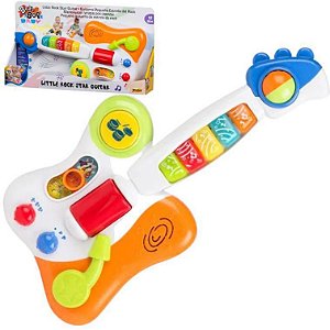 Guitarra Baby Estrela do Rock - WinFun +12 meses