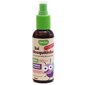 Repelente Infantil Natural Sai Mosquitinho 120 ml - Bioclub