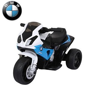 Mini Moto Elétrica BMW 6v S1000 Rr Azul - Importway