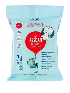 Lencinho Assoar Baby – Nariz limpo e sem irritação LIKLUC
