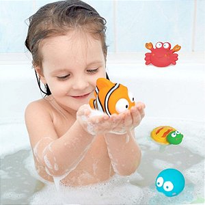 Brinquedos de banho Bichinhos Oceano - Buba