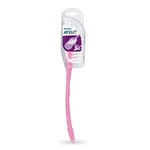 Escova para mamadeira rosa - Philips Avent