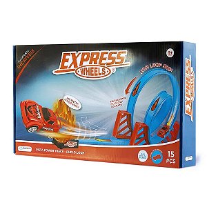 Pista Power Track Duplo Loop Express Wheels - Multikids