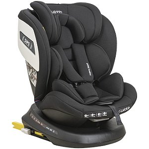 Cadeira veicular SUPRA 360 Preta de 0-36kg - Kiddo