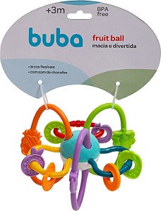 Brinquedo Fruit Ball Chocalho - Buba