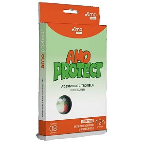 Repelente Adesivo de Citronela Amo Protect