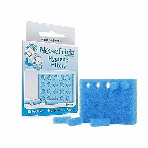 Refil de Filtro para Aspirador Nasal Nosefrida com 20 unidades