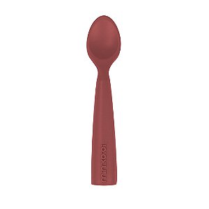 Colher de silicone Scooper Rosa Velvet Rose  - Minikoioi