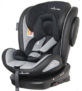 Cadeira Murphy 360 Cinza - Premium Baby