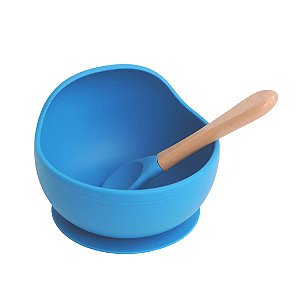 Bowl de silicone azul - Turminha Guara