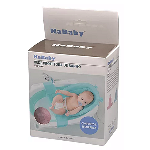 Rede Protetora de Banho Baby Net Cinza - Kababy