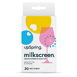Milkscreen Teste de Presença de Álcool No Leite Materno 20 tiras