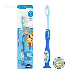 Escova De Dentes (3-6 Anos) Azul - Chicco