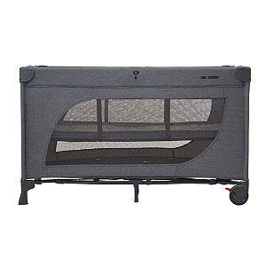 Berço Desmontável Moonlight 2 Woven Black - ABC Design